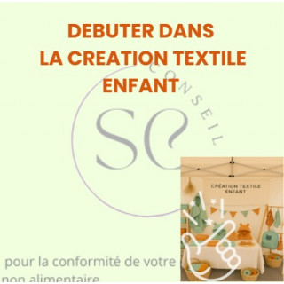 Débuter dans la création textile pour enfant