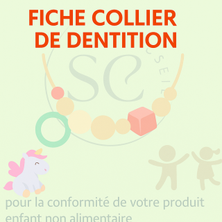Fiche colliers de dentition