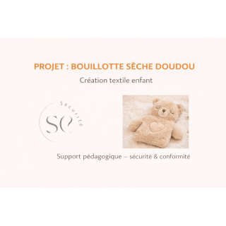 MON SUPPORT PROJET bouillotte sèche doudou